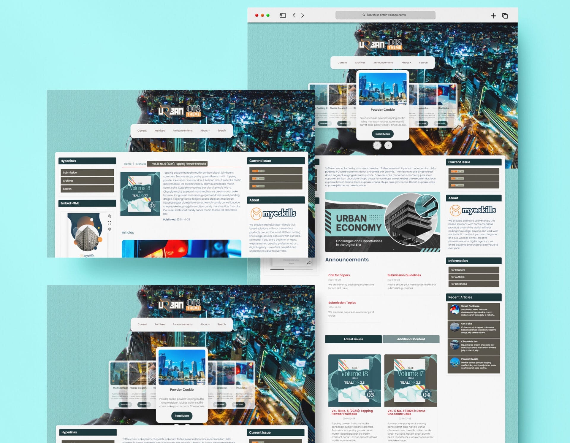 Urban Contemporary Theme